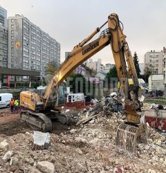 Liebherr R934C SHD Litronic with grapple and bucket Demolition Excavator demolitionexcavators