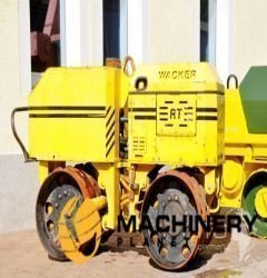 vibratory rollers Wacker RT820 used machinery trench compactors used