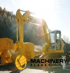 short radius excavator used Komatsu PC128UU CE-marking