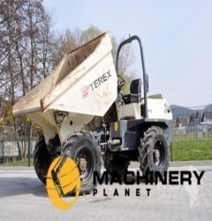 used machinery mini dumper dumper rubber track carrier Benford Terex PT6000