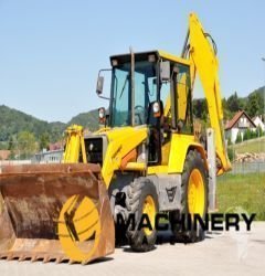 Backhoe loader used Fermec 760 turbo