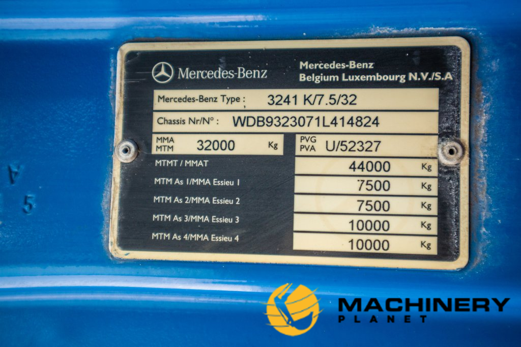 Mercedes-Benz ACTROS 3241 K-MP3-8X4 2009 E59179 image