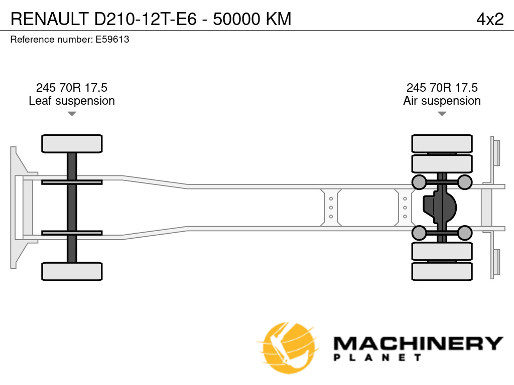 Renault D210-12T-E6 - 50000 KM 2013 E59613 image