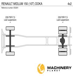 Renault MIDLUM 150 (10T) DOKA 2000 E52281