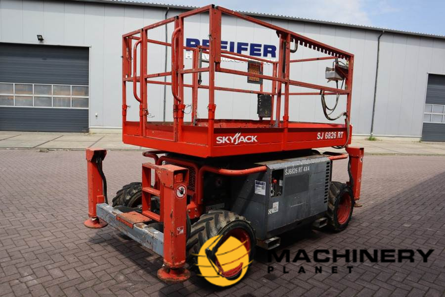 Skyjack SJ6826 Diesel, 4x4 Drive, 10m Working Height, 567k 2014 SKYJACK - SJ6826 - 62027 image