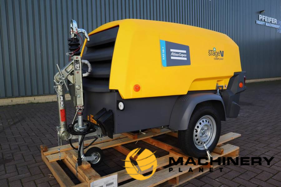 Atlas-Copco XAS 58-7 Valid inspection, *Guarantee! Diesel, Vol 2022 ATLAS COPCO - XAS 58-7 - 61300 image