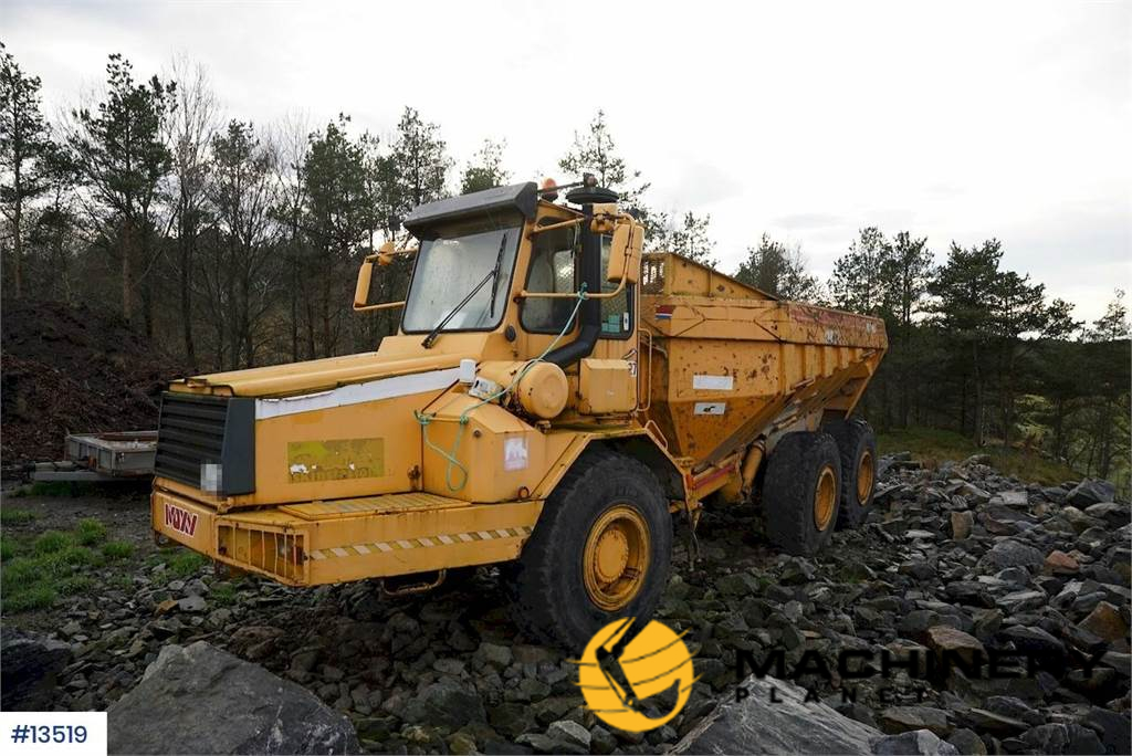 Moxy MT27 6x6 Dump Truck w/ White Signs. 1994 13519 image