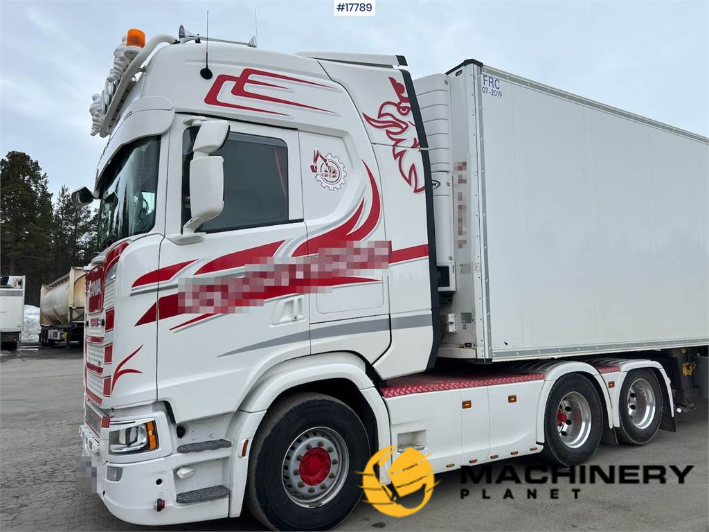 Scania S500 6x2 tow truck w/ tipping hydraulics and raise 2019 17789 image