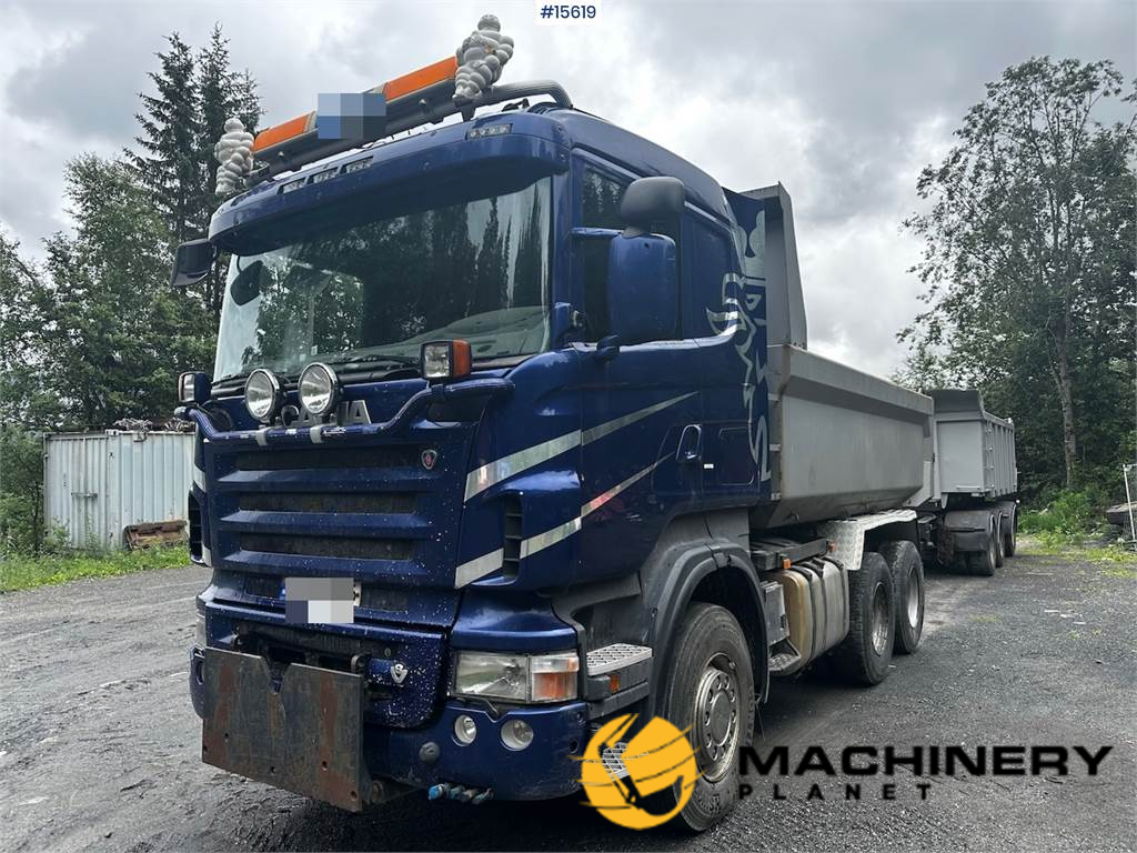 Scania R620 6x4 Plow rig Tipper - full steel - manual w/ 2007 15619 image