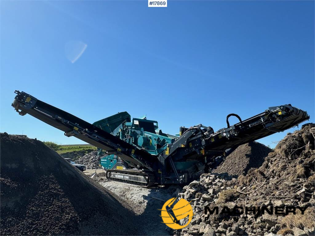 Powerscreen Warrior 1200 quarry sieve. 35 hours. 2023 17869 image