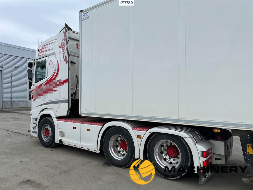 Scania S500 6x2 tow truck w/ tipping hydraulics and raise 2019 17789 image