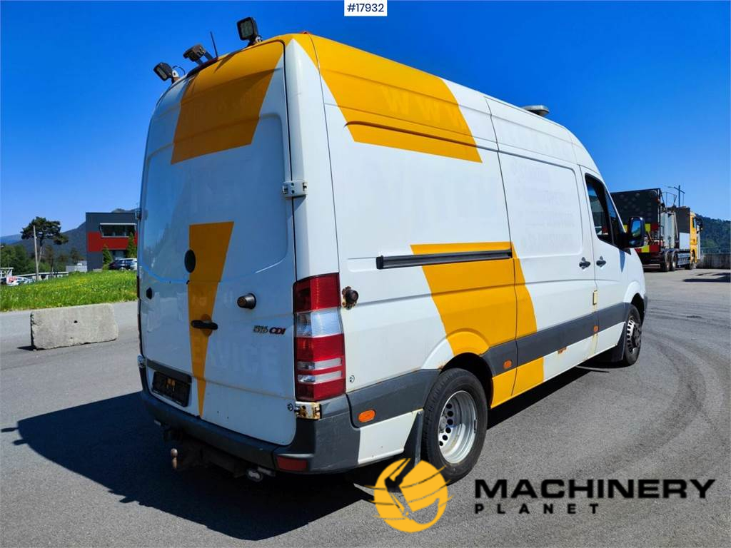 Mercedes-Benz Sprinter 516CDI Wash truck. Feierabend & Fock, Ste 2014 17932 image