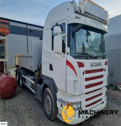 Scania R470 6x2 Hook & crane truck with HIAB 099 2005 12594