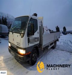 Mitsubishi Canter FE659 truck w/ crane. 2000 14237