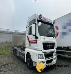 MAN TGX 26.480 6x2 Container truck w/ lift. Rep object 2009 15778