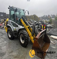 Kramer 342 Wheel Loader w/ Bucket and Brush. 2009 16339