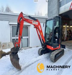 Kubota U27-4 Mini Excavator w/ 3 buckets. Watch video! 2017 16679