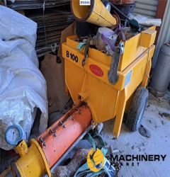 Bunker B100 Concrete pump 2017 16846