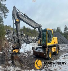 Volvo EW160B Wheel excavator w/ Rototilt, 1 bucket and s 2003 17223