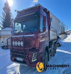 Volvo FMX 540 8x4 tipper EURO 6 w/ Elbo trailer 2014 17532