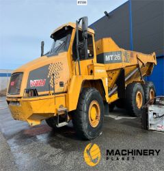 Moxy MT 26 Dumper w/ white signs and tailgate WATCH VID 2007 17586