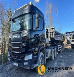 Scania R650 6x4 Truck w/ Maur Trailer w/ central grease 2018 17664