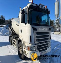 Scania G480 8x2 tridem concrete truck w/ Saraka building 2011 17704