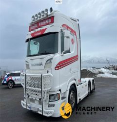 Scania S770 6x2 truck w/ low turntable. WATCH VIDEO. 2021 17807
