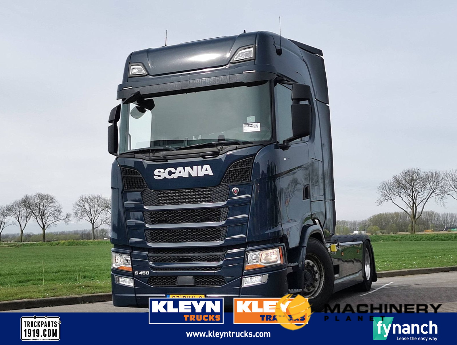 SCANIA S450 retarder 2x tank 2018