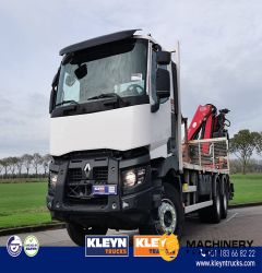 RENAULT C 380 fassi f195a, 4x hydr 2015