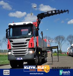 SCANIA P410 hiab322e-7 hipro 2016