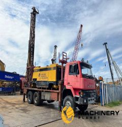 Sisu 12E480 6X6 WATER WELL DRILL ATLAS COPCO XRV410 (50 1990 3956