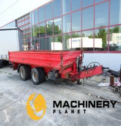 18 t Tandemkipper- Tieflader dump trailer