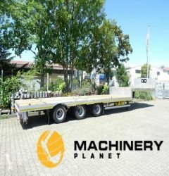 MÖSLEIN Tieflader für Fertigteile, Maschinen ode low bed semi-trailer