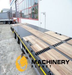 MÖSLEIN 3 Achs Tieflader für Fertigteile, Maschinen, Co low bed semi-trailer