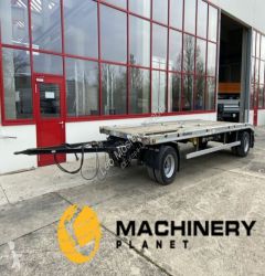 MULLER-MITTELTAL Kombi- Tieflader für Abroll- und Absetzm equipment trailer
