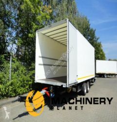 MÖSLEIN Tandem Koffer mit Ladebordwand 1,5 t und Durchl closed box trailer