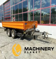 MULLER-MITTELTAL 13.5 t Tandemkipper- Tieflader dump trailer