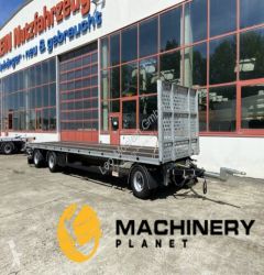 MÖSLEIN 3 Achs Jumbo- Plato- Anhänger, 10 m Ladeflächen equipment trailer