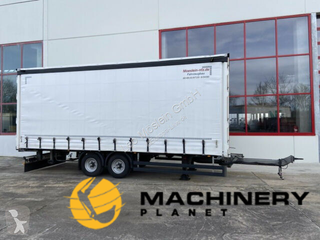 MÖSLEIN Tandem- Planenanhänger durchladbar-- Wenig Benu curtain side trailer image