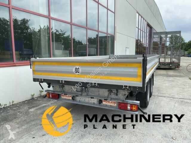 MÖSLEIN Tieflader- Neuwertig dump trailer image