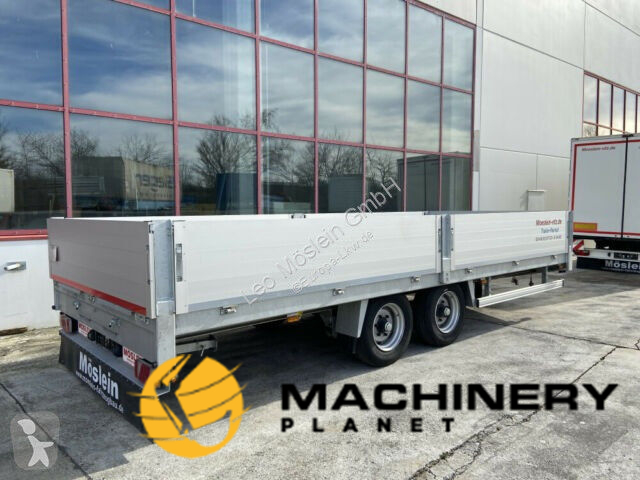 MÖSLEIN Tandem- Pritschenanhänger- Tieflader-- Neuwerti equipment trailer image