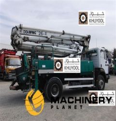 26M Schwing Pump on Mercedes Benz Truck