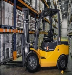 Forklift Truck GOODSENSE FD30G-W1 TFV4.8 SS (3ton, mast 4800mm, sideshift, Japanese Isuzu C240)