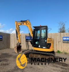 2011 CAT 308D CR ( 9 TON EXCAVATOR WITH NEW RUBBER TRACKS)