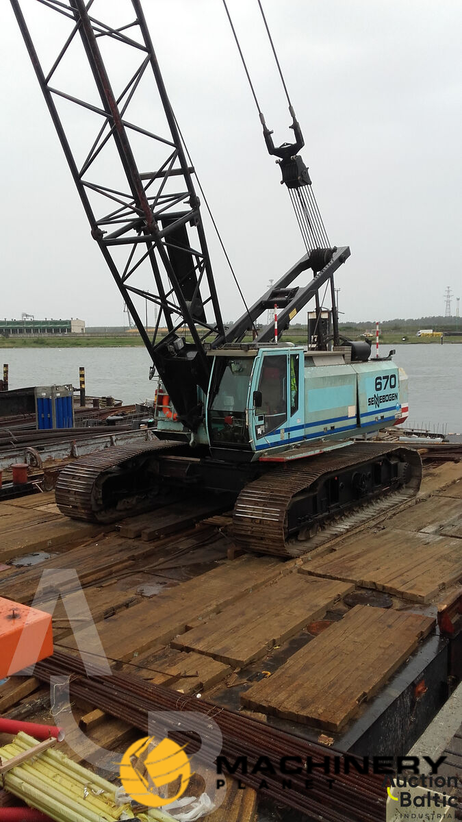 Sennebogen 670R crawler crane 1998 