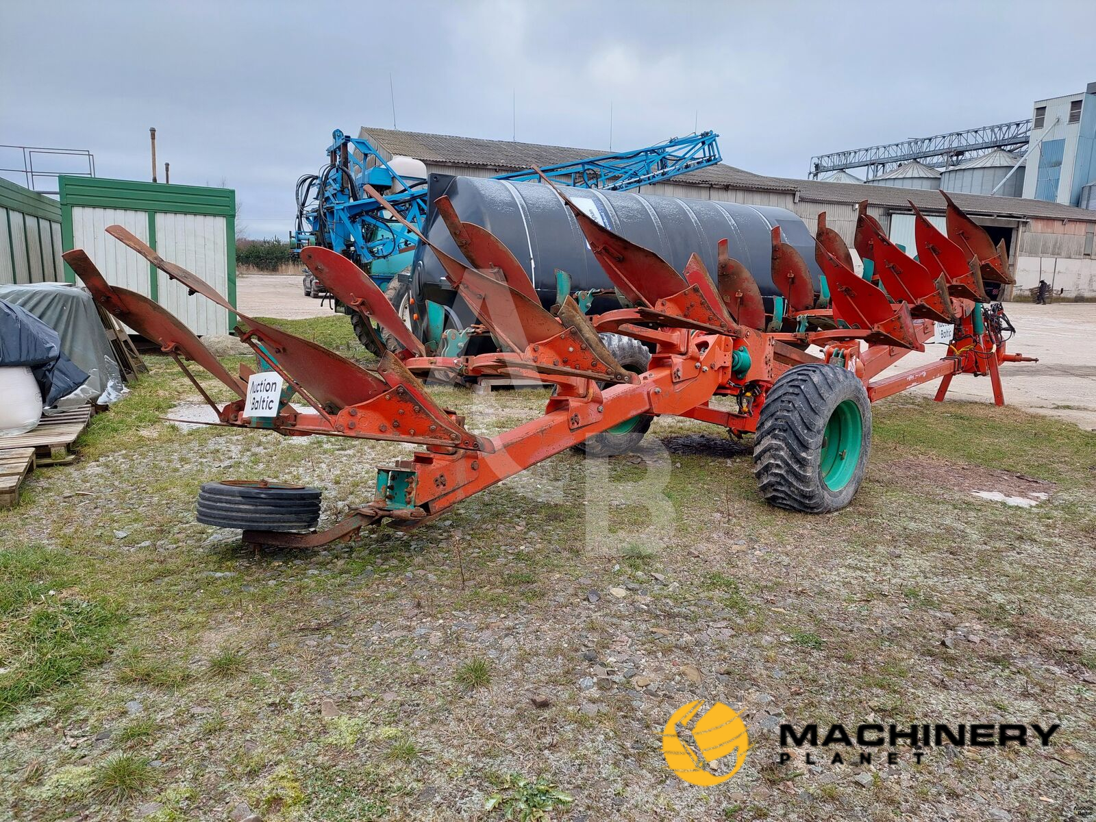 Kverneland PX 100-8 reversible plough 1998  image