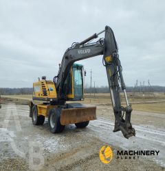 Volvo EW 140 B wheel excavator 2006 