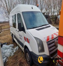 Volkswagen Crafter closed box van 2008 