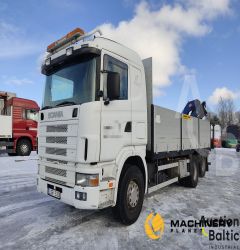 Scania 144 G flatbed truck 1999 